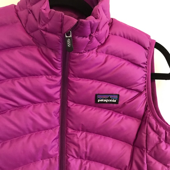 Patagonia Women's Down Sweater Vest Purple S - Picture 3 of 8
